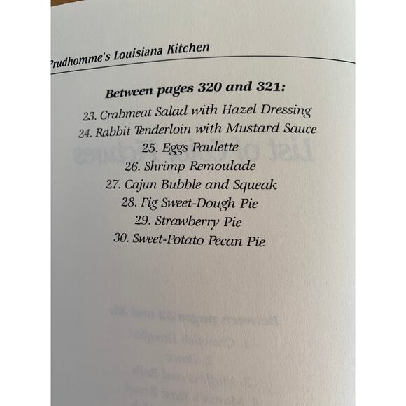 Chef Paul Prudhomme's Louisiana Kitchen Vintage 1984 Hardcover Cookbook Cajun - Picture 8 of 11